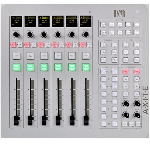 AXITE 12 fader digital broadcast mixing console